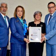 La Gobernadora Distrital de Rotary, Olga V. Acosta Sena, visita el Rotary Club Santo Domingo Mirador