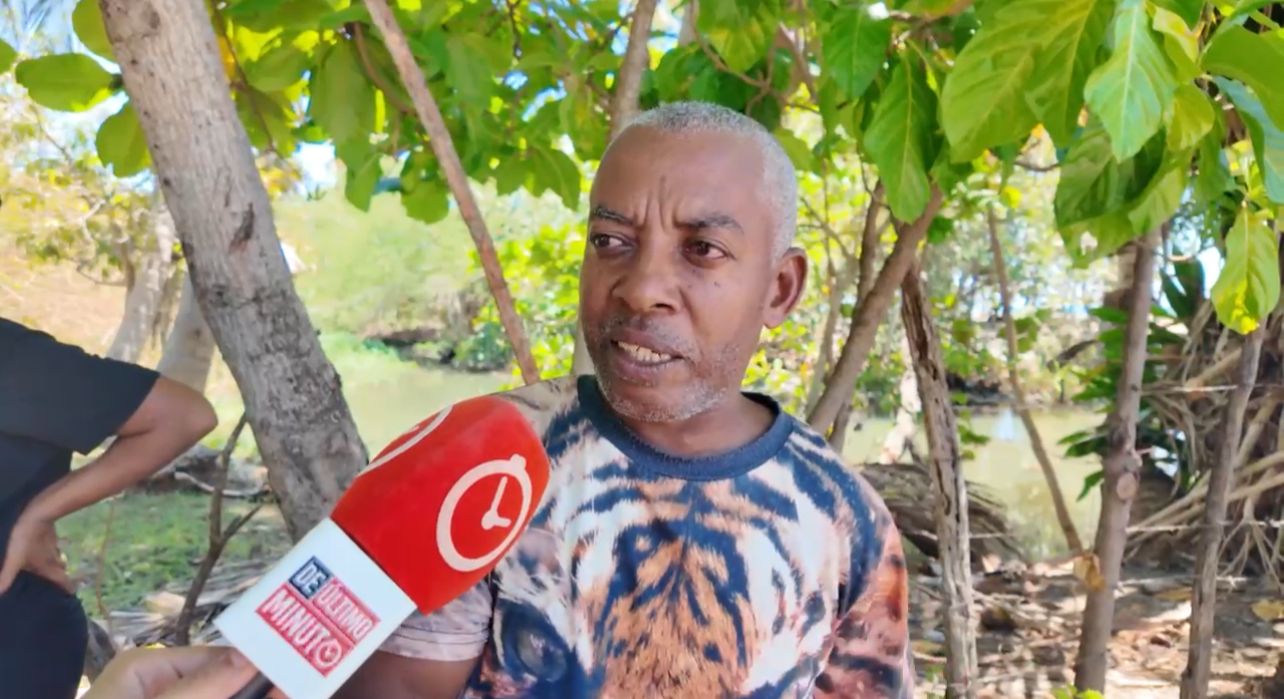 Residentes de Nizao celebran inicio de los trabajos en Playa Linda
