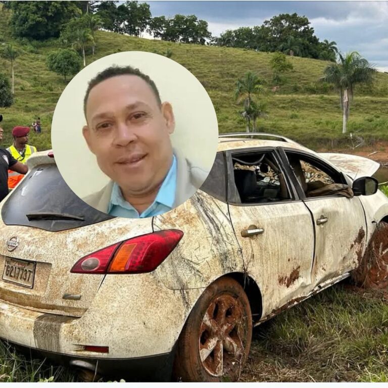 Confirman vehículo hallado en aguas de Presa de Hatillo en Cotuí fue se utilizó en acto de sicariato donde murió una persona y otro herido