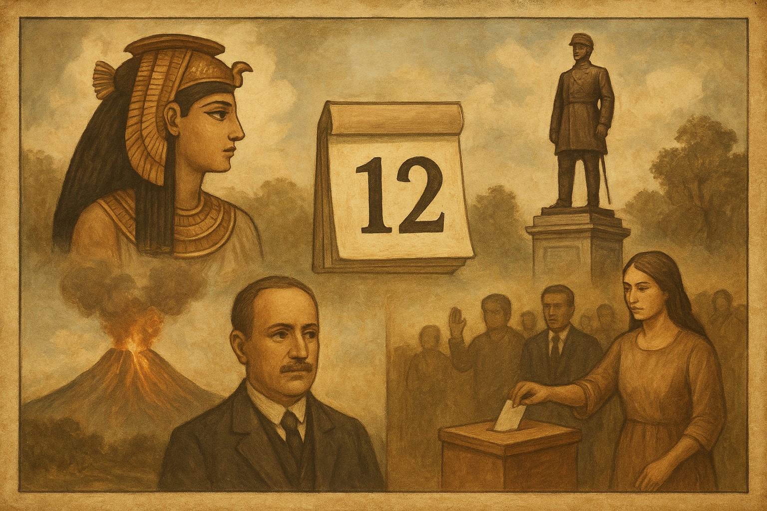 efemérides del 12 de agosto