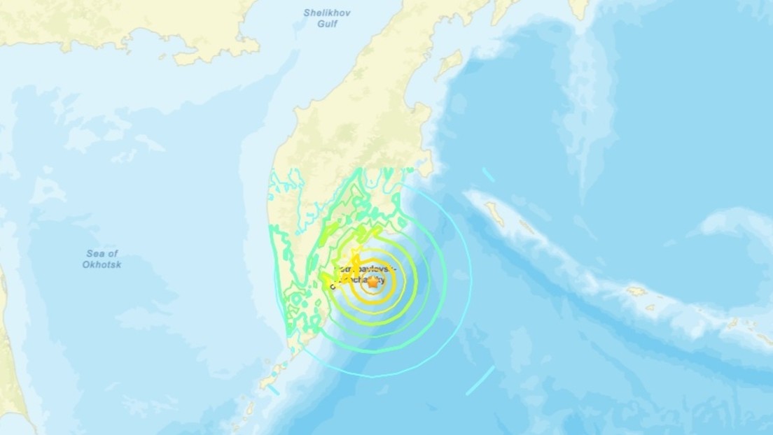Fuerte terremoto de magnitud 7,8 sacude Kamchatka y provoca alertas de tsunami