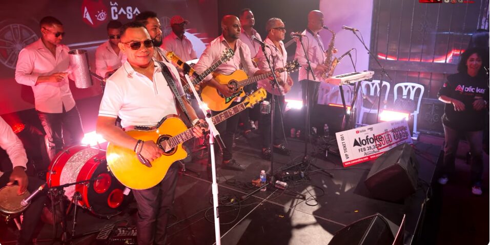 Joe Veras engalana La Casa de Alofoke de ritmo de bachata