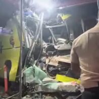 Chofer abandona escena y se da a la fuga tras choque en la estación del Metro Pedro Francisco Bonó