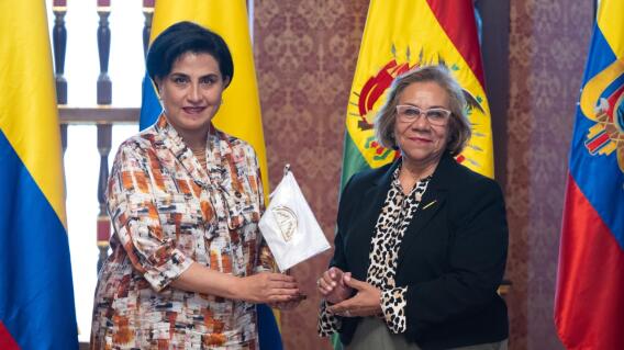 Colombia entrega a Ecuador la Presidencia pro tempore de la Comunidad Andina