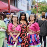 Migrantes dedicado a la comunidad china en el Barrio Chino de Santo Domingo