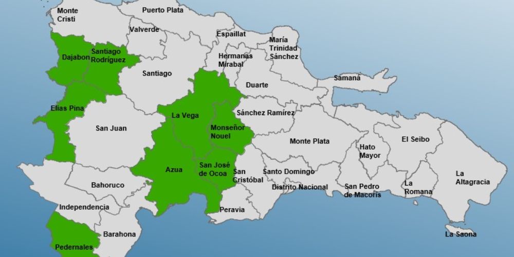 COE amplía alerta verde en ocho provincias por posibles inundaciones y crecidas de ríos