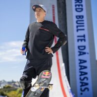 Sandro Dias se enfrenta en Red Bull Building Drop a la rampa de skate más grande del mundo y busca romper dos récords mundiales