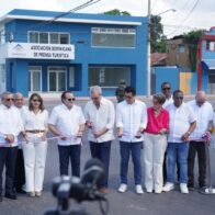 Abinader y Collado entregan aceras del Centro Histórico y edificio de ADOMPRETUR en Puerto Plata
