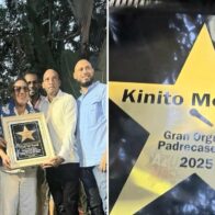 Con una estrella en el parque de Padre Las Casas reconocen a Kinito Méndez, oriundo de este pueblo