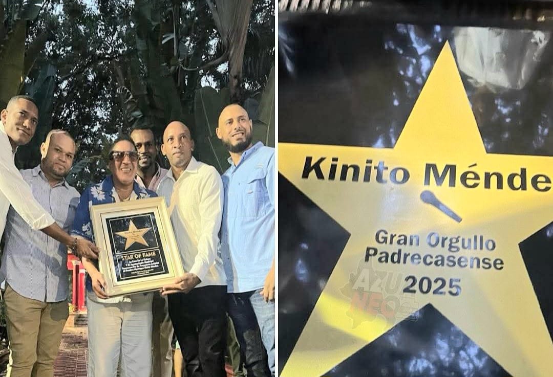 Con una estrella en el parque de Padre Las Casas reconocen a Kinito Méndez, oriundo de este pueblo