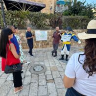 Periodistas dominicanos recorren Jaffa, ciudad histórica y bíblica de Israel