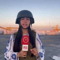 Diana Sánchez, de De Último Minuto, recorre la frontera de Gaza en medio de fuerte tensión bélica