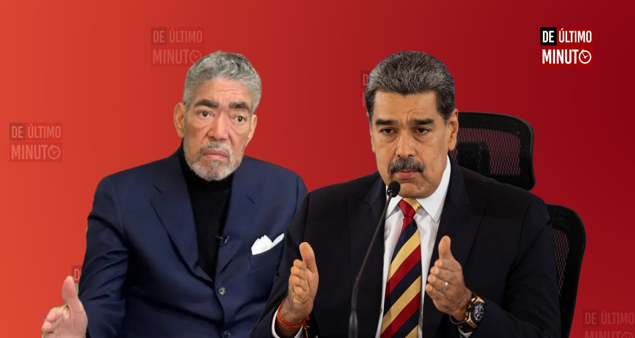 Maduro recibe en el Palacio a Miguel Mejía, ex ministro sin cartera del Gobierno dominicano
