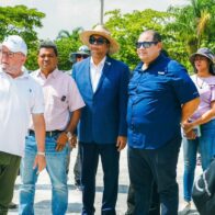 Autoridades supervisan construcción de punto de transferencia de residuos en Los Alcarrizos