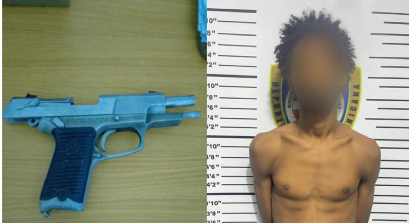Policía arresta a “Careta” tras ocuparle pistola sustraída durante accidente de tránsito en Santiago
