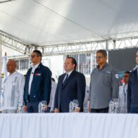 Ministro de la Presidencia anuncia ampliación Sistema 911 en Pedernales durante entrega de 46 nuevas ambulancias a la DAEH