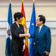 Encuentro entre el embajador Tony Raful y la ministra Elma Saiz impulsa nuevas vías de cooperación bilateral