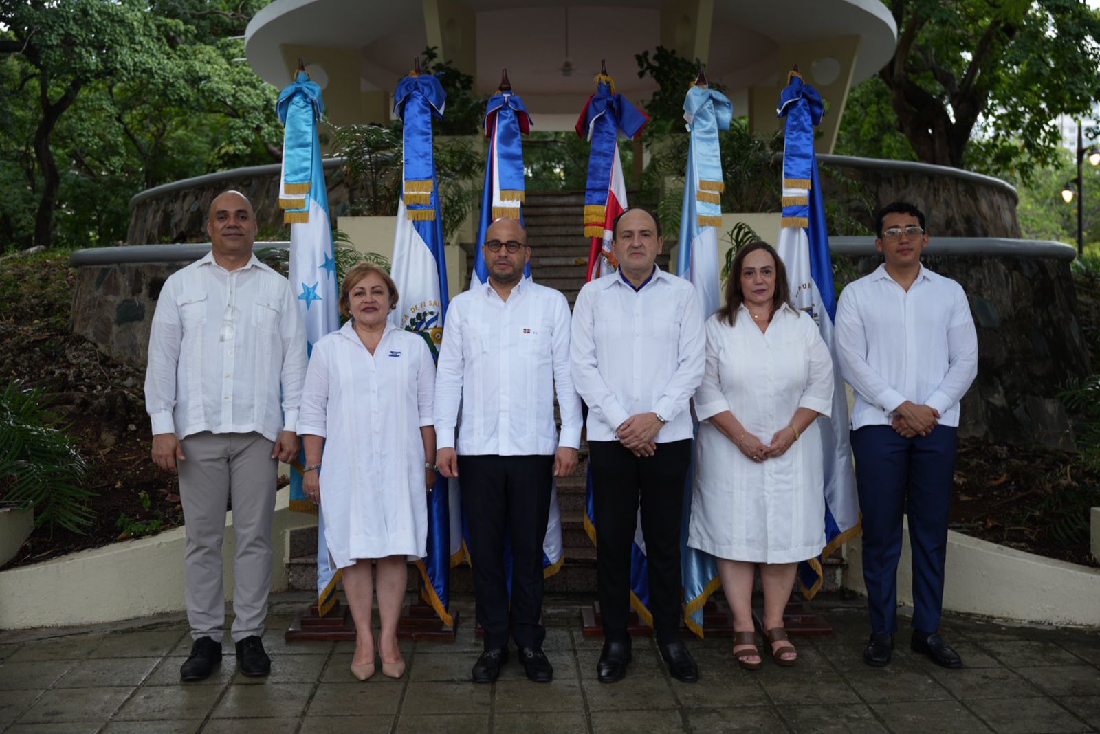 Países centroamericanos celebran en Santo Domingo el 204 aniversario de su independencia