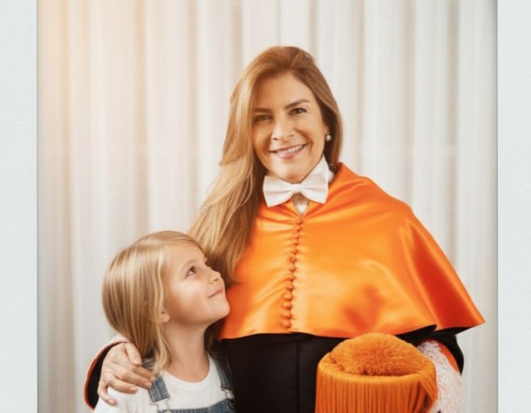 Carolina Mejía se une a la tendencia “Mi niña interior” mostrando su trayectoria de servicio