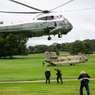 Helicóptero con Donald y Melania Trump a bordo sufre un fallo en pleno vuelo
