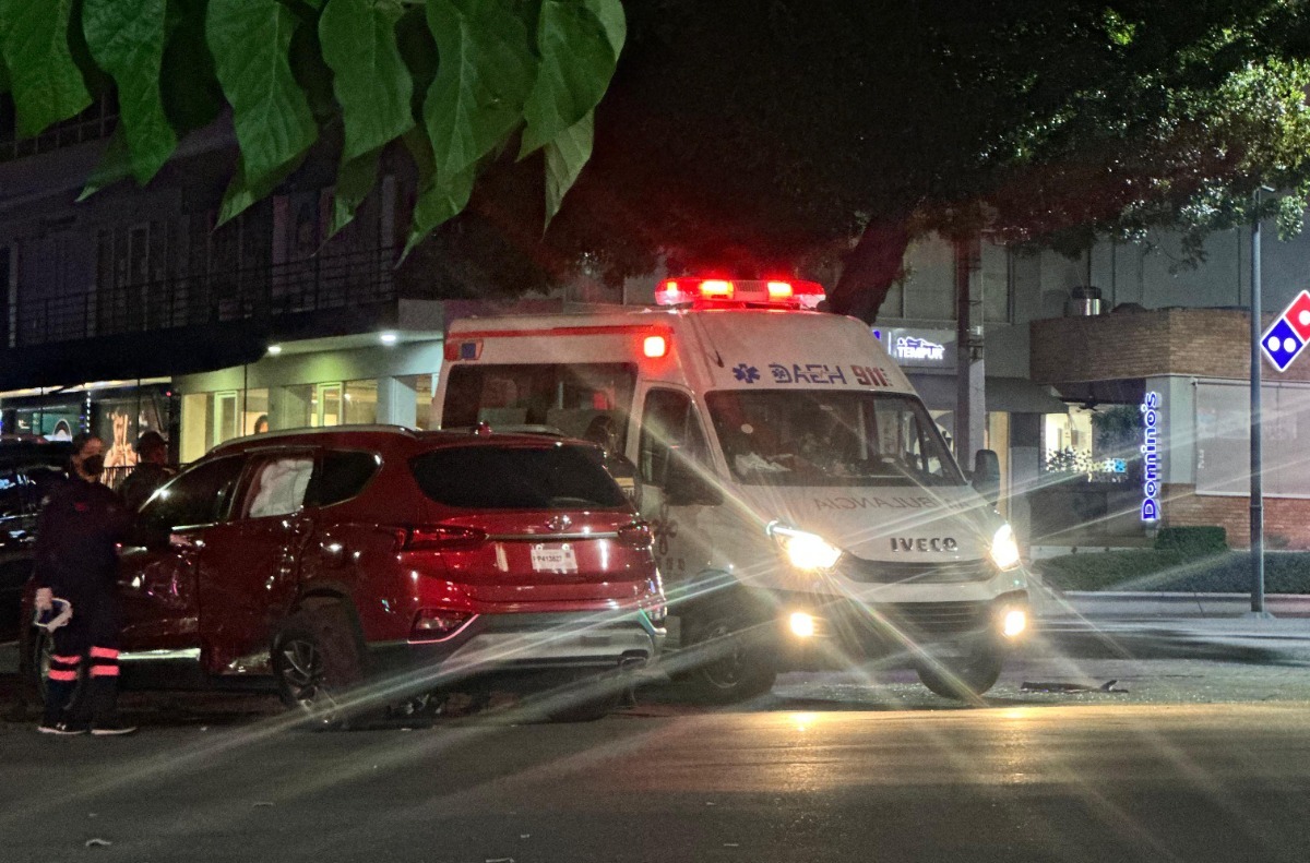 Reportan accidente de Tránsito en la Av. Winston Churchill con Roberto Pastoriza