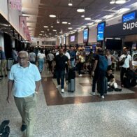Aeropuerto Int. de Las Américas colapsa: apagón provoca desorden y largas filas de pasajeros