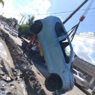Denuncian que la CAASD expone a la ciudadanía con trabajos sin medidas de seguridad en SDO