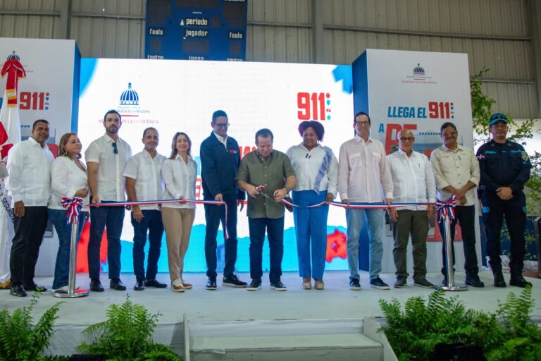 Gobierno amplía cobertura del Sistema 911 con inicio de operaciones en Pedernales