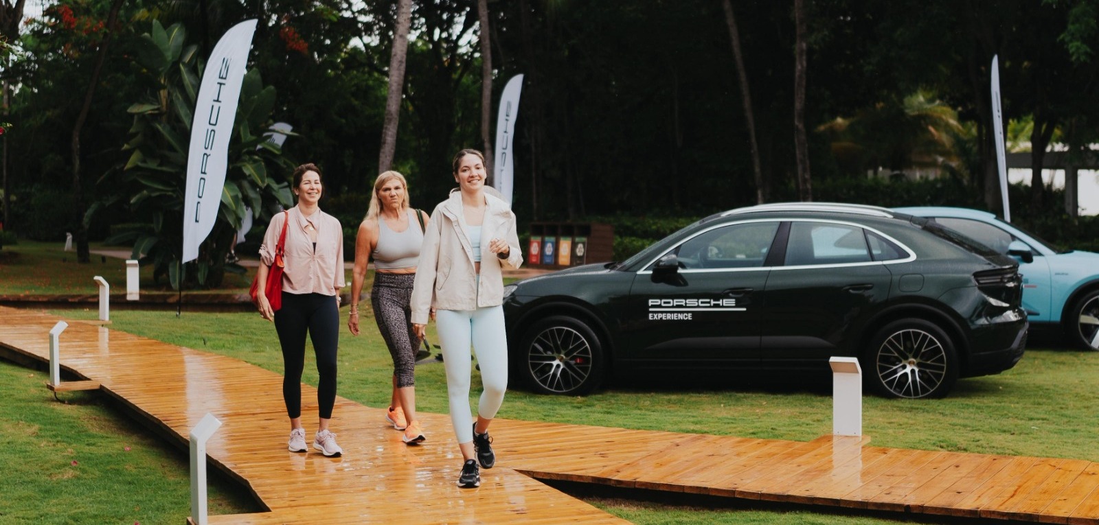 Porsche Center Santo Domingo fusiona movilidad eléctrica y bienestar en exclusivo evento