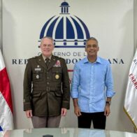 Ministro Joel Santos y director del Colegio Interamericano de Defensa evalúan cooperación estratégica en seguridad energética y minera