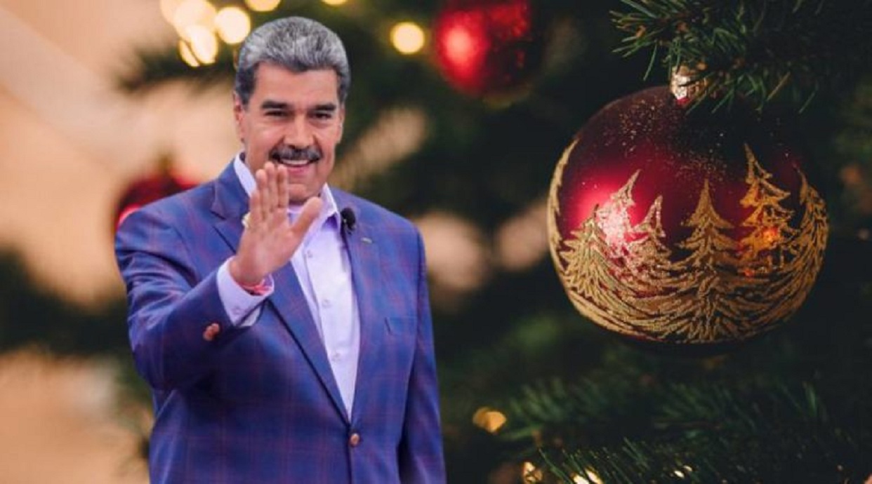 Maduro vuelve a decretar el inicio de la Navidad en Venezuela desde el 1 octubre