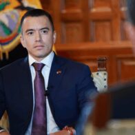 El presidente Noboa denuncia el Estatuto Migratorio entre Ecuador y Venezuela