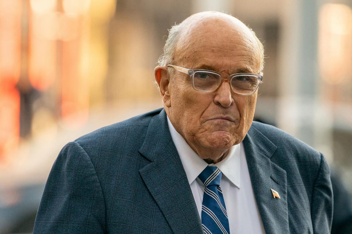 Rudy Giuliani hospitalizado tras accidente de tránsito en New Hampshire