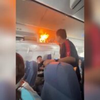Vuelo de Air China realiza aterrizaje de emergencia tras explosión de batería de litio en pleno vuelo