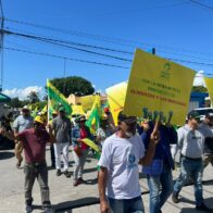 Frente Amplio realiza 5ta caminata protesta en Nagua contra alto costo de la canasta familiar