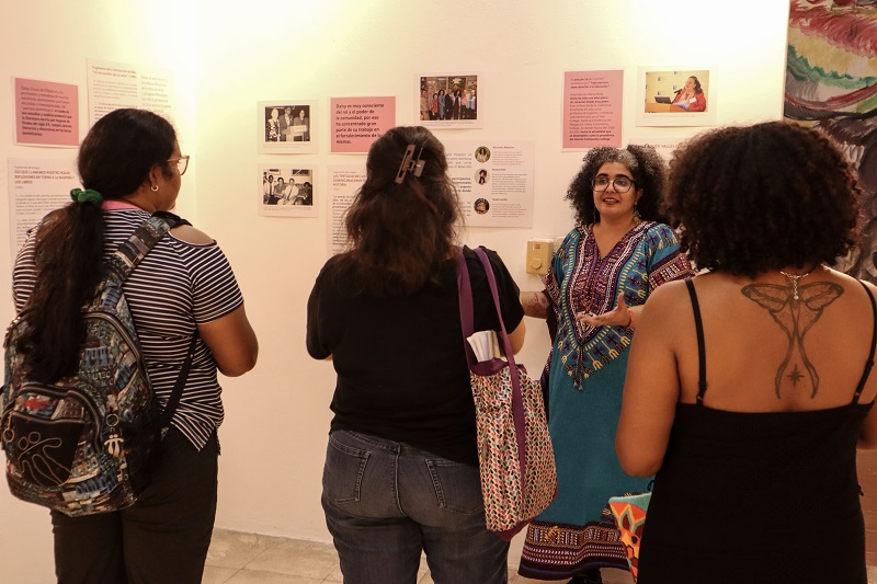 Presentan exposición “Mujeres que otorgan derechos” que destaca la trayectoria de Daisy Cocco de Filippis