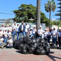 ODAC recolecta más de mil libras de desechos en jornada de limpieza en playa Güibia