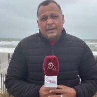 Fuertes vientos y alto oleaje afectan Ocean View