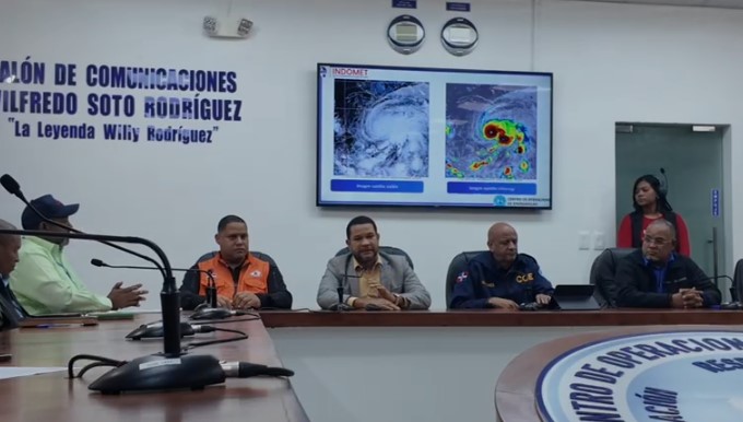 Indomet alerta por intensas lluvias y efectos del huracán Melissa en territorio dominicano