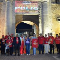 Fortaleza de Santo Domingo se ilumina de rojo en apoyo a la campaña mundial “End Polio Now”