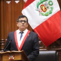 El presidente del Congreso de Perú llama terrorista a fallecido en protestas