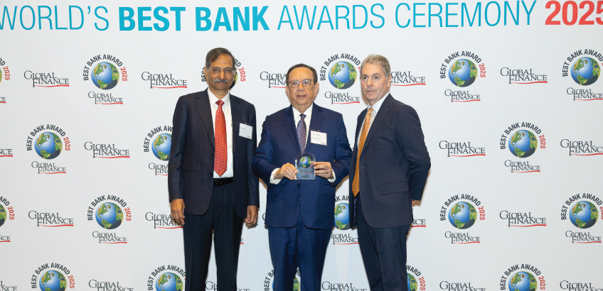 La revista Global Finance lo galardonó por alcanzar una de las calificaciones más altas en el Central Banker Report Card 2025.