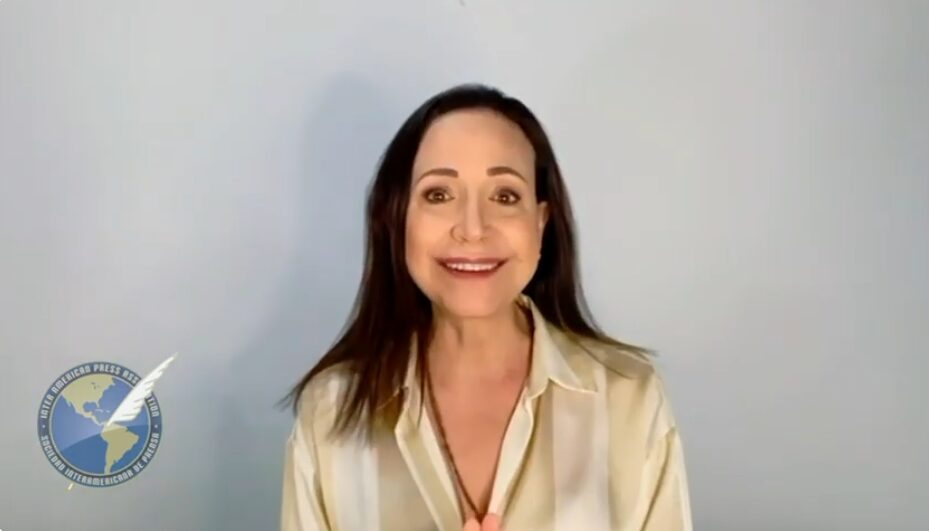 El mensaje de María Corina Machado a la 81 Asamblea General de la SIP: “Venezuela está cada día más cerca de recuperar la libertad”