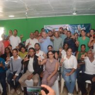 Freddy Pérez juramenta en la FP a dirigentes del PLD y PRM en Montecristi