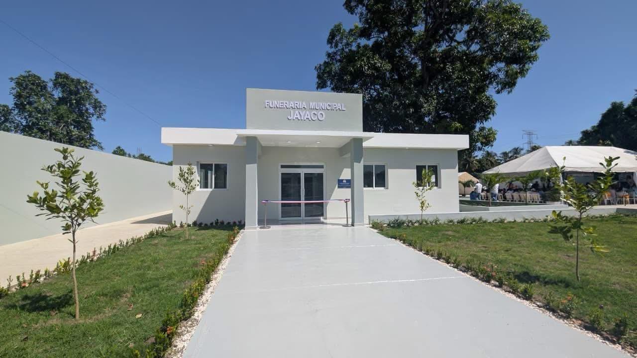 Inauguran funeraria pública en Jayaco en Bonao con inversión de RD$17.4 millones