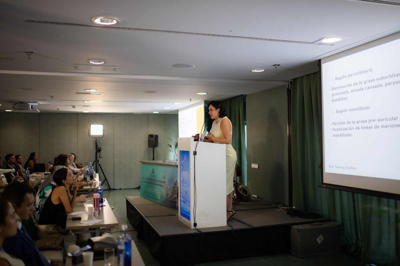 Dra. Tammy Toribio expone en la SEMAL Madrid 2025 sobre el abordaje estético del paciente oncológico