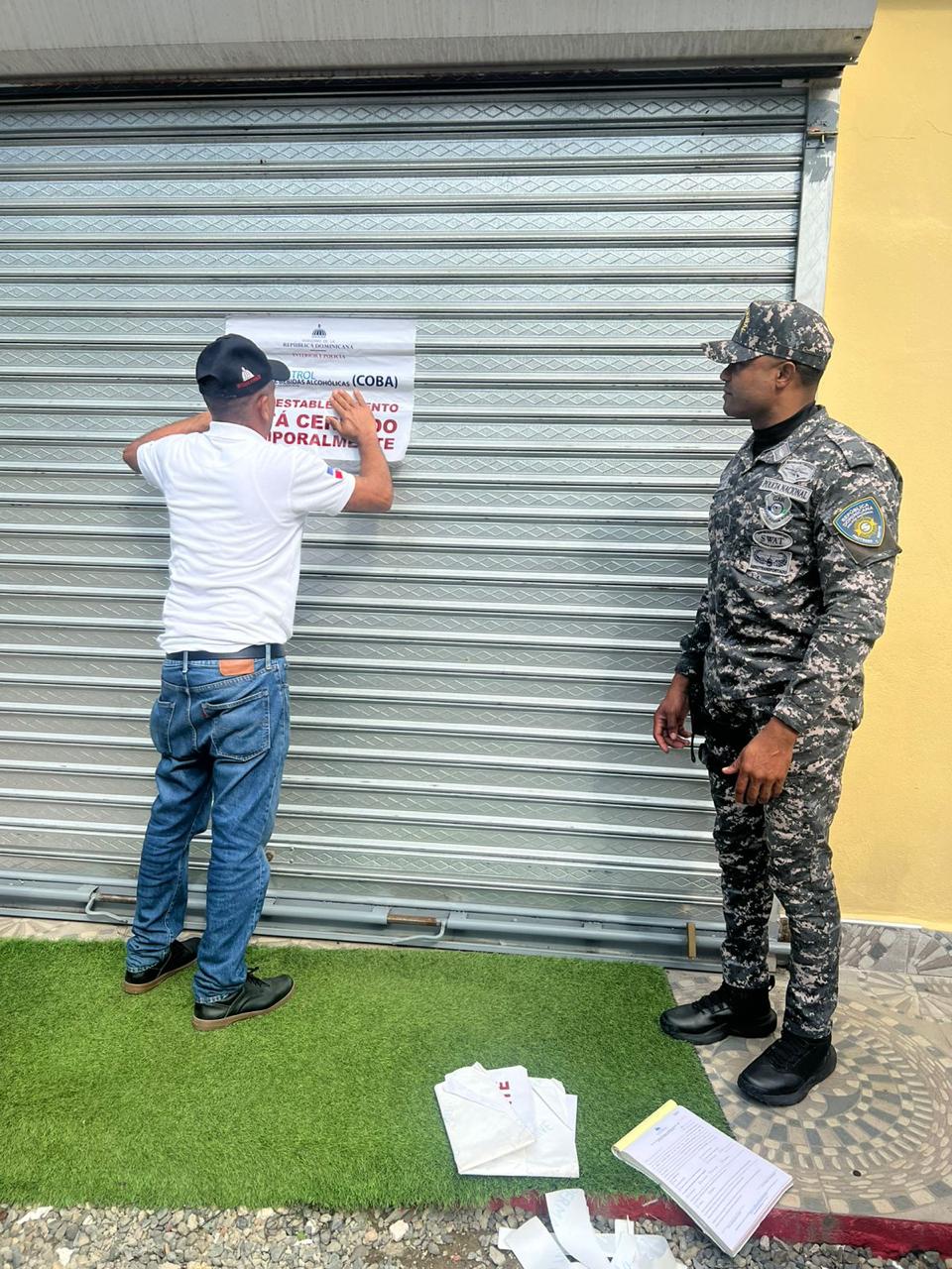Cierran el establecimiento “Andy Bar” en Villa Tapia por presencia de menores durante operativo 2.0