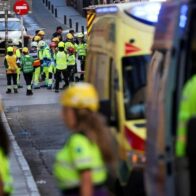 Al menos tres heridos por el derrumbe del forjado de un edificio en obras en Madrid
