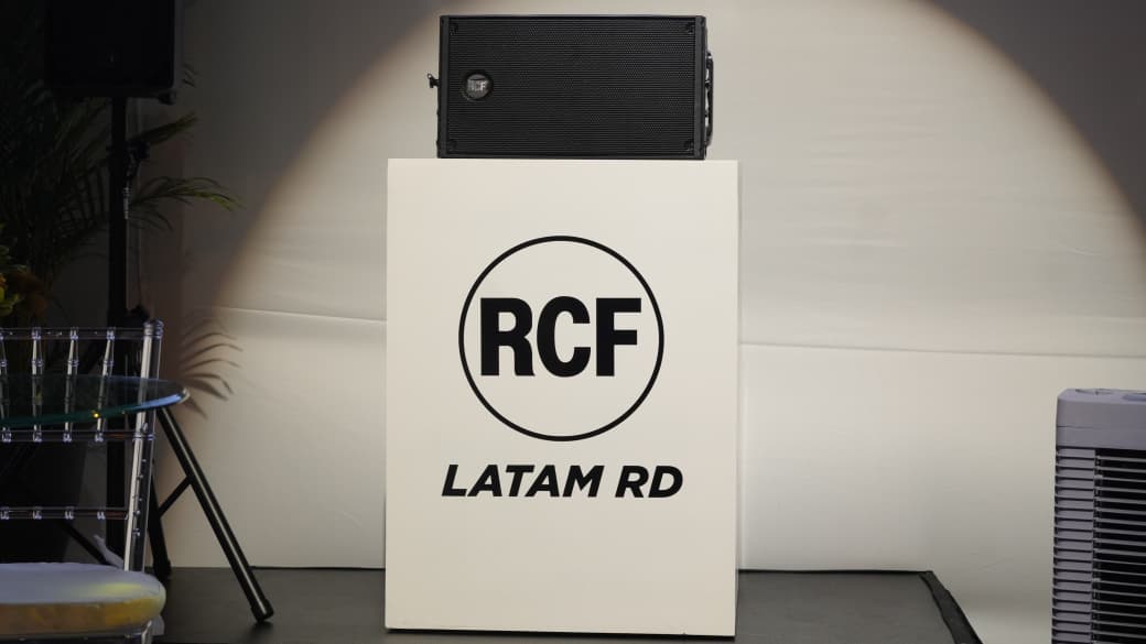 RCF Latam RD presenta su innovadora línea de sistemas de audio profesional en el país