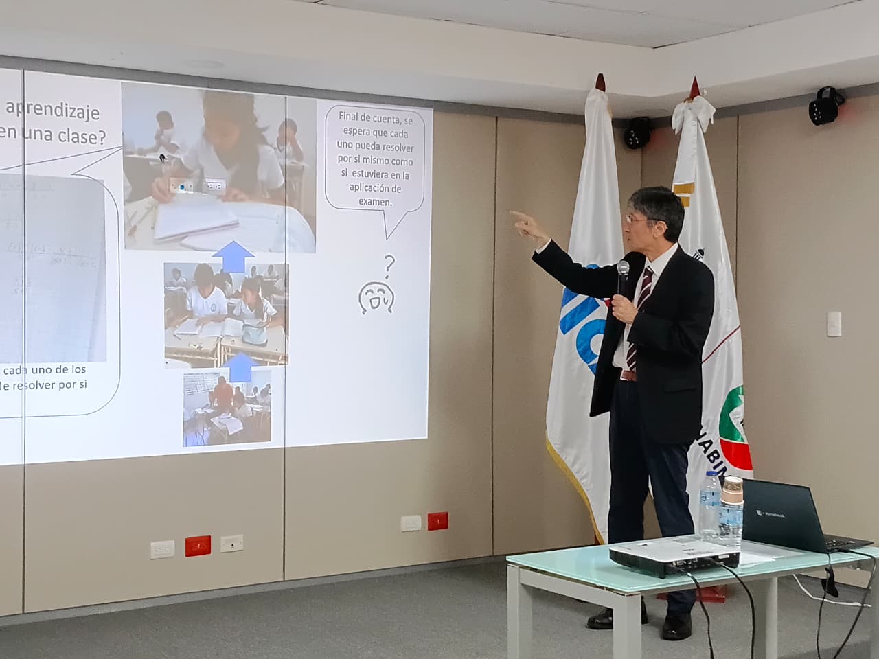 Experto japonés de JICA propone transformar enseñanza de matemáticas con libros adaptados y formación docente